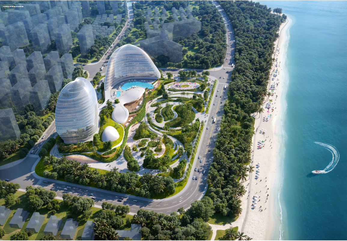 拟建超五星级酒店项目示意图（海口市资规局 图）.png
