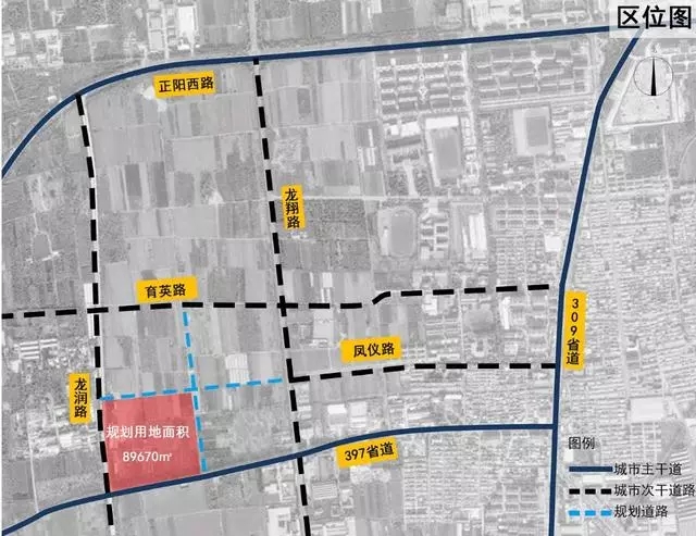 项目位于城阳区上马街道正阳西路以南,龙翔路以西,有青岛康景实业有限