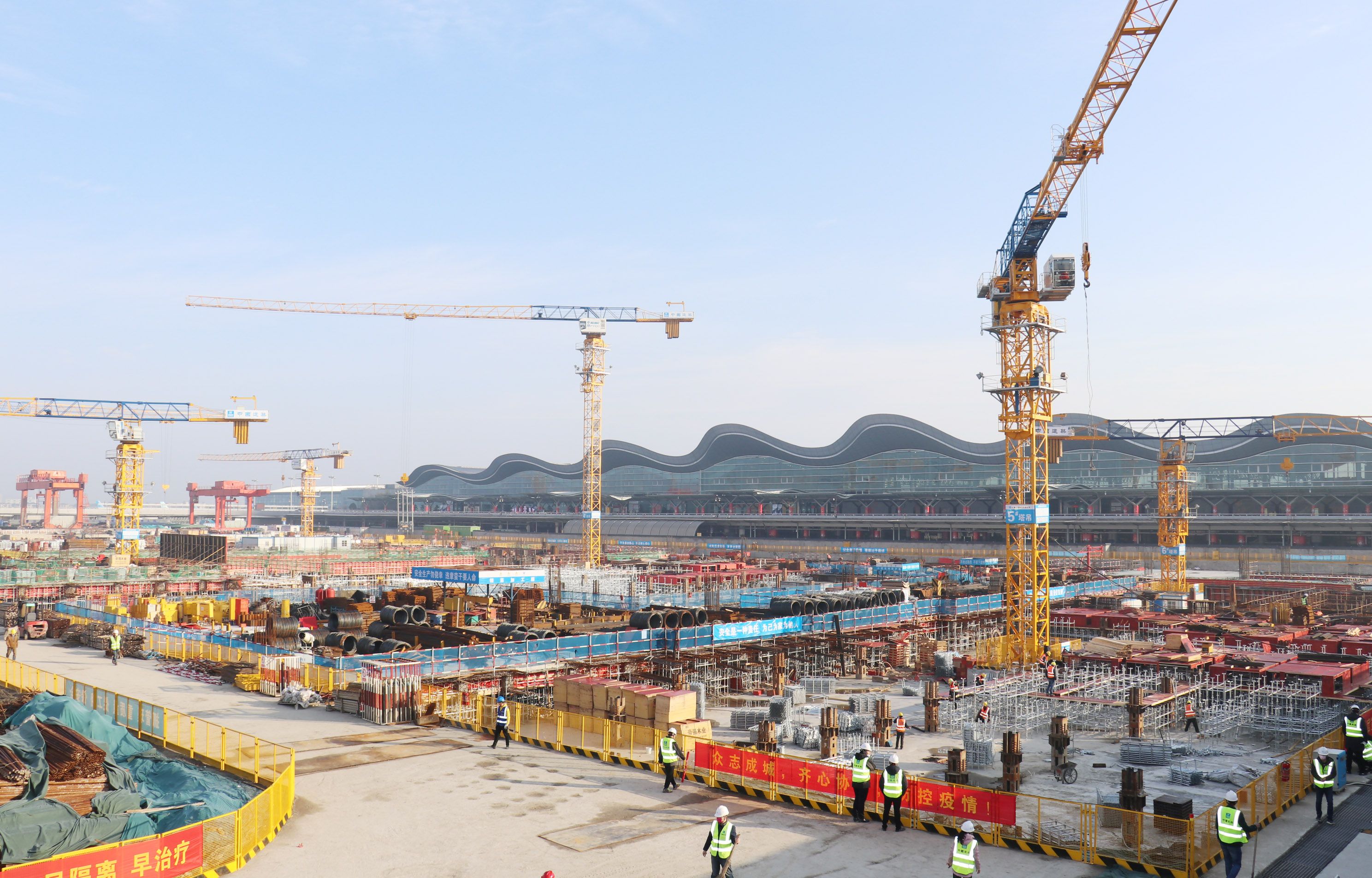 中建三局:969个国内外重点工程复工复产