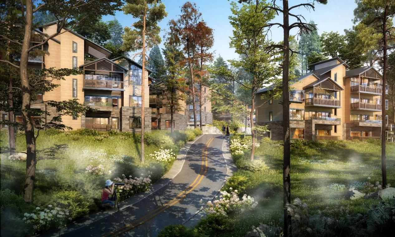 七里坪·天鹅组团效果图