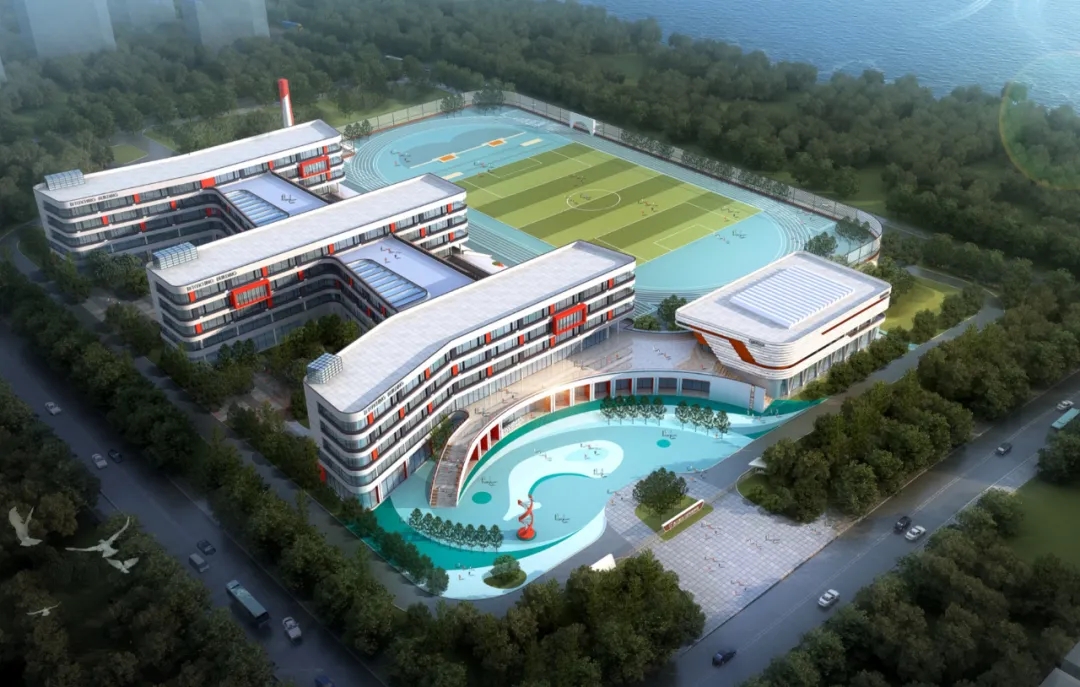 卡伦湖力旺实验学校2023年6月完工