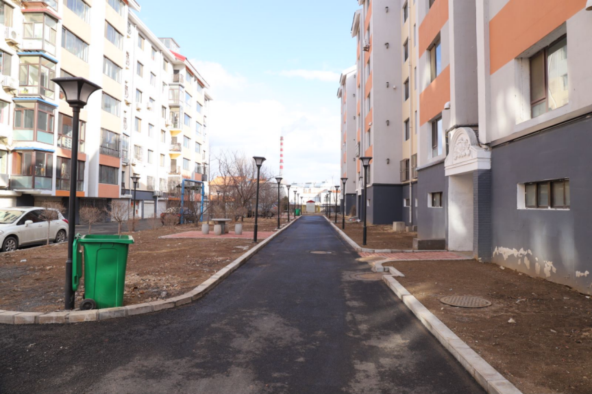 2020年完成改造的调兵山市丰源小区/李雪摄此次改造提升主要包括主体